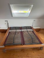 Doppelbett 180x200cm mit elektrischen Lattenrost + Nachttische Nordrhein-Westfalen - Viersen Vorschau