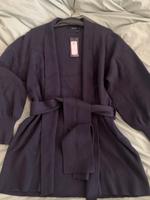 Neu OVP Jacke Long cardigan M L blau Marine Viskose Weste Berlin - Karlshorst Vorschau