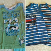 Tanktops / Achselshirts (Topolino + NKD,  Gr. 104) Sachsen - Kitzscher Vorschau