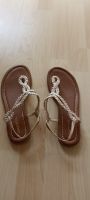 ONYGO Sandalen silber glänzend Gr. 37 - wie neu Nordrhein-Westfalen - Langerwehe Vorschau