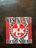1. FCK Kaiserslautern, Aufkleber, Sticker, Westkurve, Betze Rheinland-Pfalz - Römerberg Vorschau