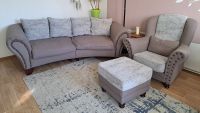 Couch + Sessel + Hocker - Design Couch - Sofa  3 TEILE Brandenburg - Frankfurt (Oder) Vorschau