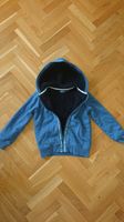 Blaue Übergangsjacke Jacke Hoodi mit Teddyfutter Weste gr.122 Baden-Württemberg - Mühlacker Vorschau