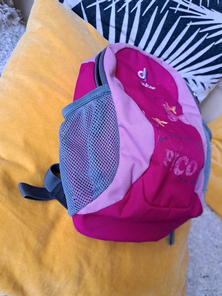 Kinderrucksack Deuter Pink gebraucht in Lübeck