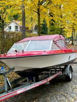 Motorboot Lotus 2 mit Wendegetriebe und  Straßentrailer Brandenburg - Kleinmachnow Vorschau