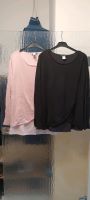 2x Pulli Lagenlook überlappend Gr 46 XXL Rose + schwarz Hessen - Lohra Vorschau