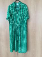 Tupfen Kleid Grün Gr 46 , 48, 50 , 52 Hessen - Lollar Vorschau