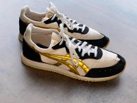 Sneaker Asics Tiger weiß schwarz gold, Gr 42, Vintage Niedersachsen - Sickte Vorschau