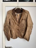 Vintage Lederjacke - Marc O‘Polo / beige Thüringen - Erfurt Vorschau