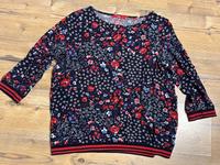 Oberteil Bluse S.Oliver Blumen blau rot  38/40 Thüringen - Utzberg Vorschau