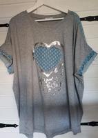 Made in Italy /graues Shirt /50 - 52 / Mecklenburg-Vorpommern - Wismar Vorschau