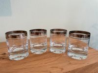 Gläser mit Silberrand für Likör o. ä. 4 Stück Nordrhein-Westfalen - Dinslaken Vorschau