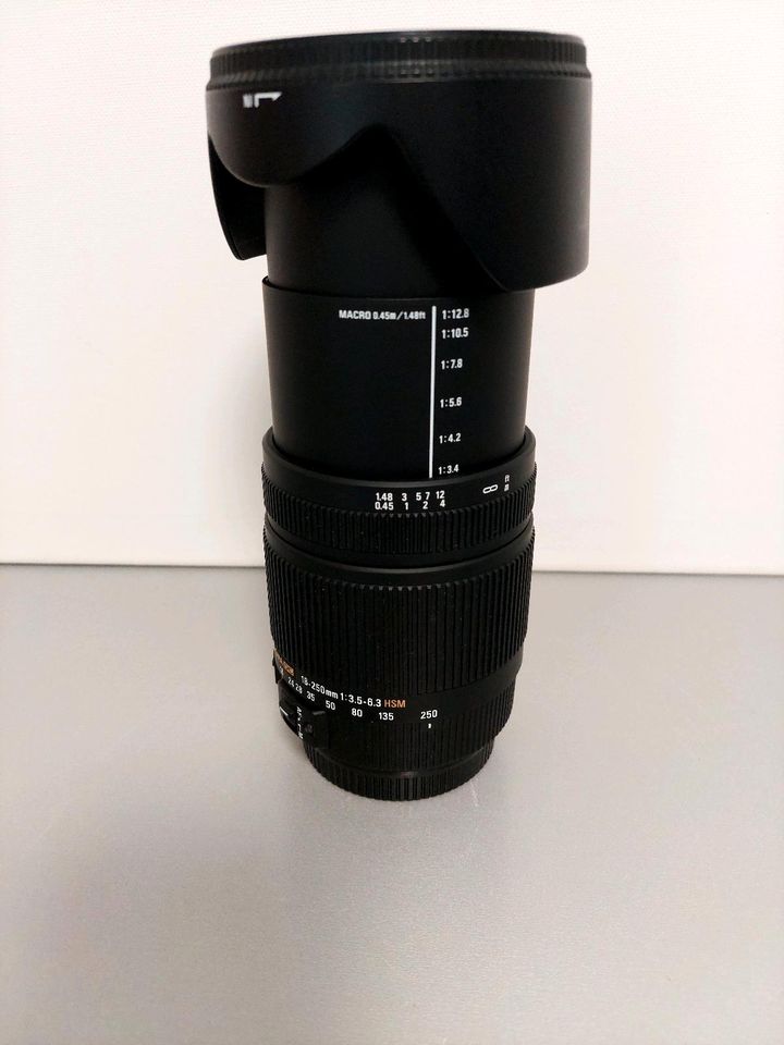 Sigma 18-250mm Teleobjektiv HSM OS Canon EF in Wolfsburg