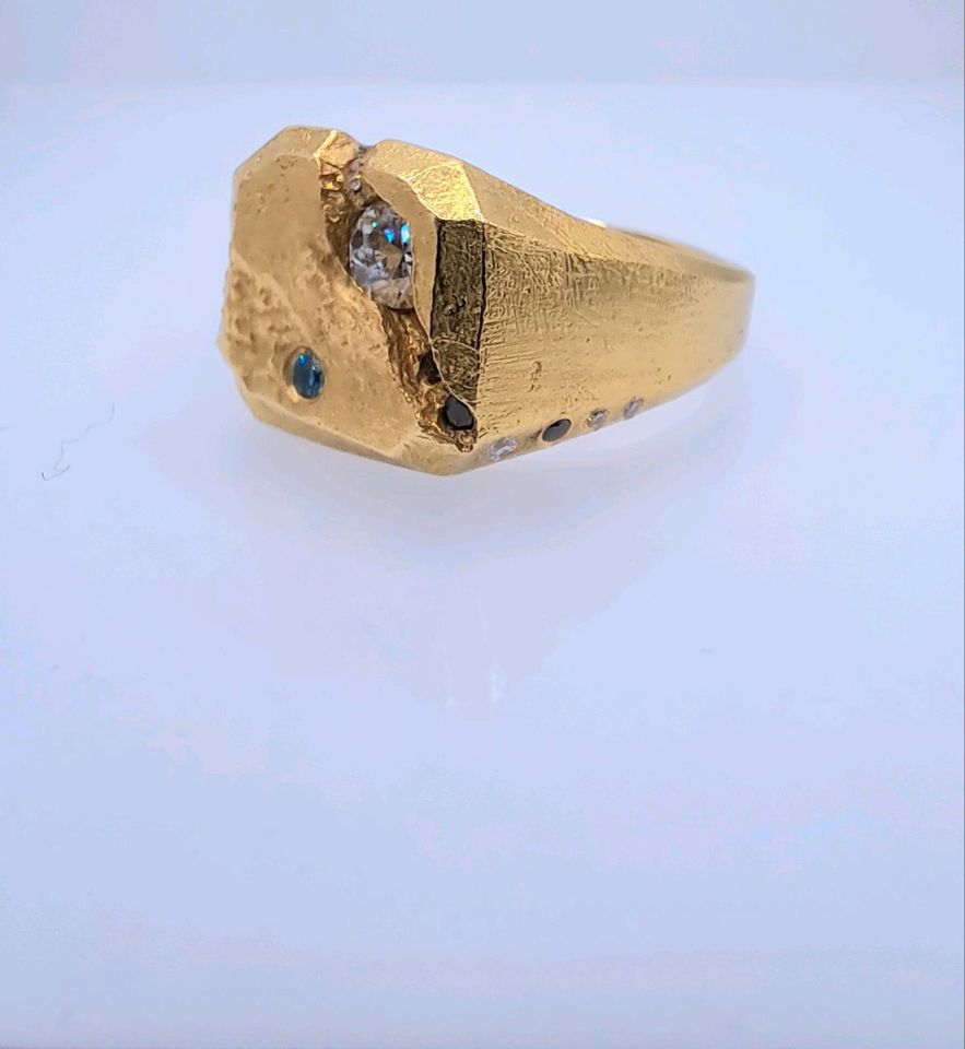 ‼️‼️‼️ 750er Gold Designer Ring "Flores" ‼️‼️ in Regensburg