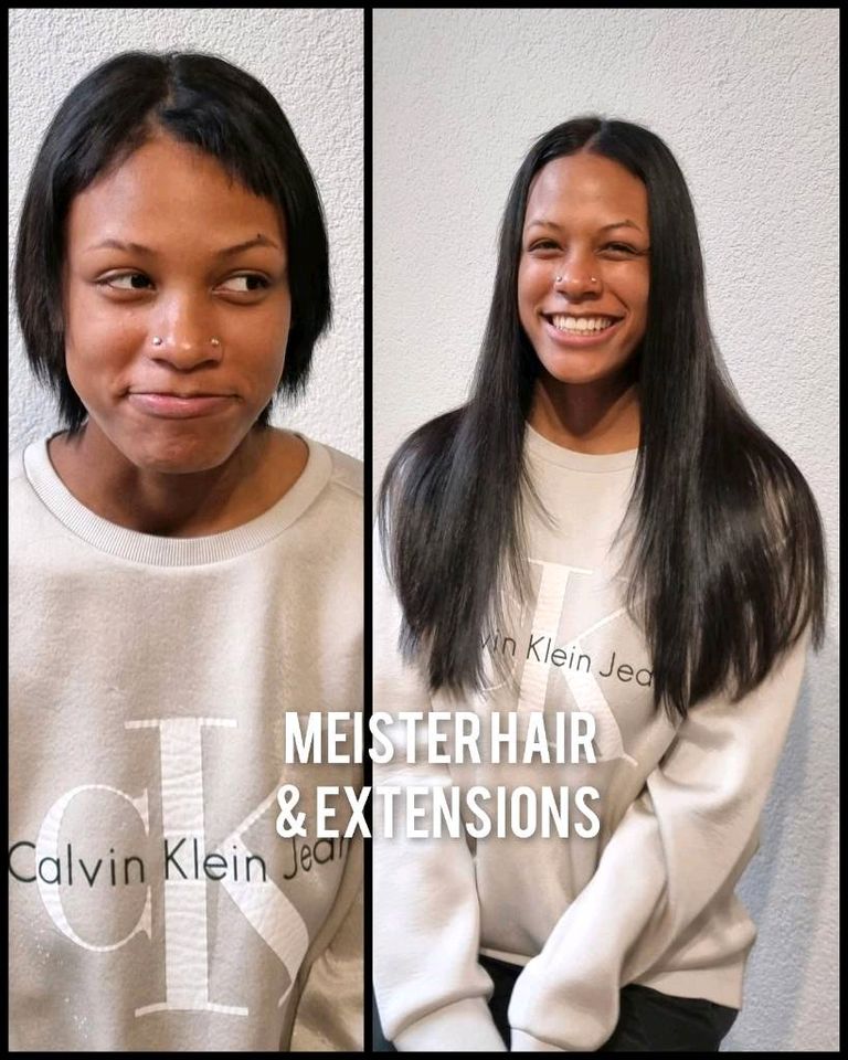 Brasilianische Haarverlängerung Methode/Brazilianknots Extensions in Hockenheim