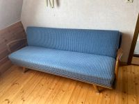Blaues ausziehbares vintage Sofa zu verschenken Gerstetten - Dettingen Vorschau