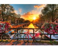 Ravensburger Puzzle Fahrräder in Amsterdam 1000 Teile Komplett Berlin - Charlottenburg Vorschau