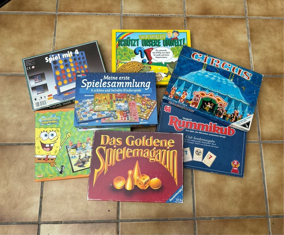 Brettspiele Gemeinschaftsspiele je 8€, Mensch ärgere dich in Fürstenfeldbruck