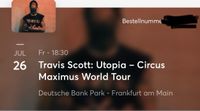 **5 Sitzplatz Tickets Travis Scott Konzert 26.07 Frankfurt** Hessen - Wiesbaden Vorschau
