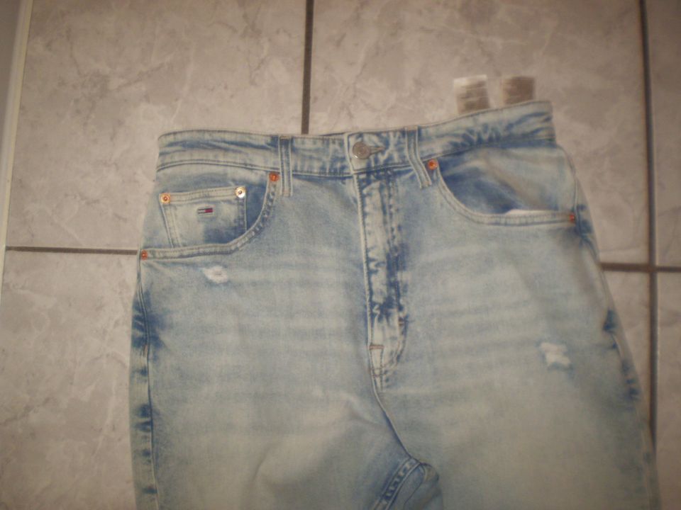 TOMMY HILFIGER Damen Jeans HIGH RISE TAPERED MOMJEAN Gr.29/32 in Schönbornerhof