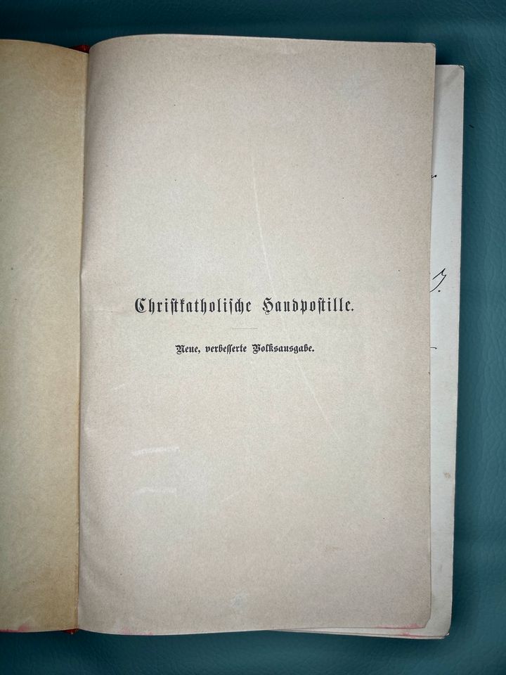 Antik religiöse Buch Leonard Goffine in Neufraunhofen