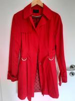 Jacke/Mantel/Trenchcoat in rot von Orsay / Größe S, 36/38 Bayern - Köfering Vorschau