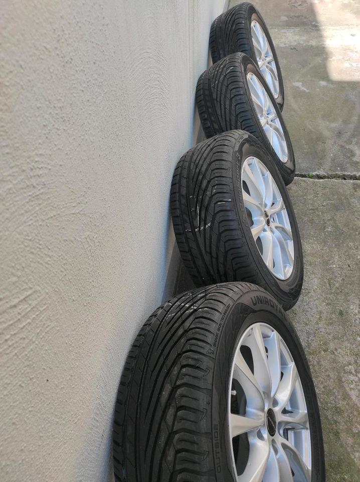 Sommerräder, Alufelgen Audi A4 , Mercedes Benz W204 in Sontra