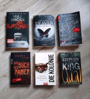 6 Thriller Romane Spannung Fitzek Stephen King Konvolut Baden-Württemberg - Großrinderfeld Vorschau