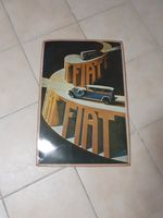 Blechschild Fiat Auto Retro Nostalgie Bayern - Ingolstadt Vorschau