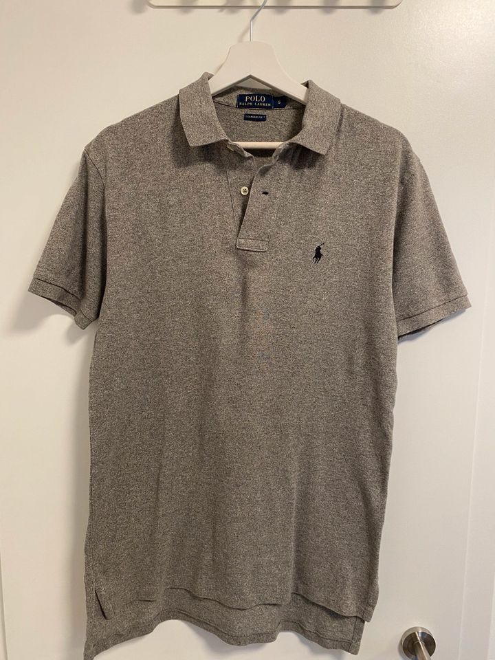 Ralph Lauren graues Polo-Shirt, Classic Fit, Größe S in Saarbrücken