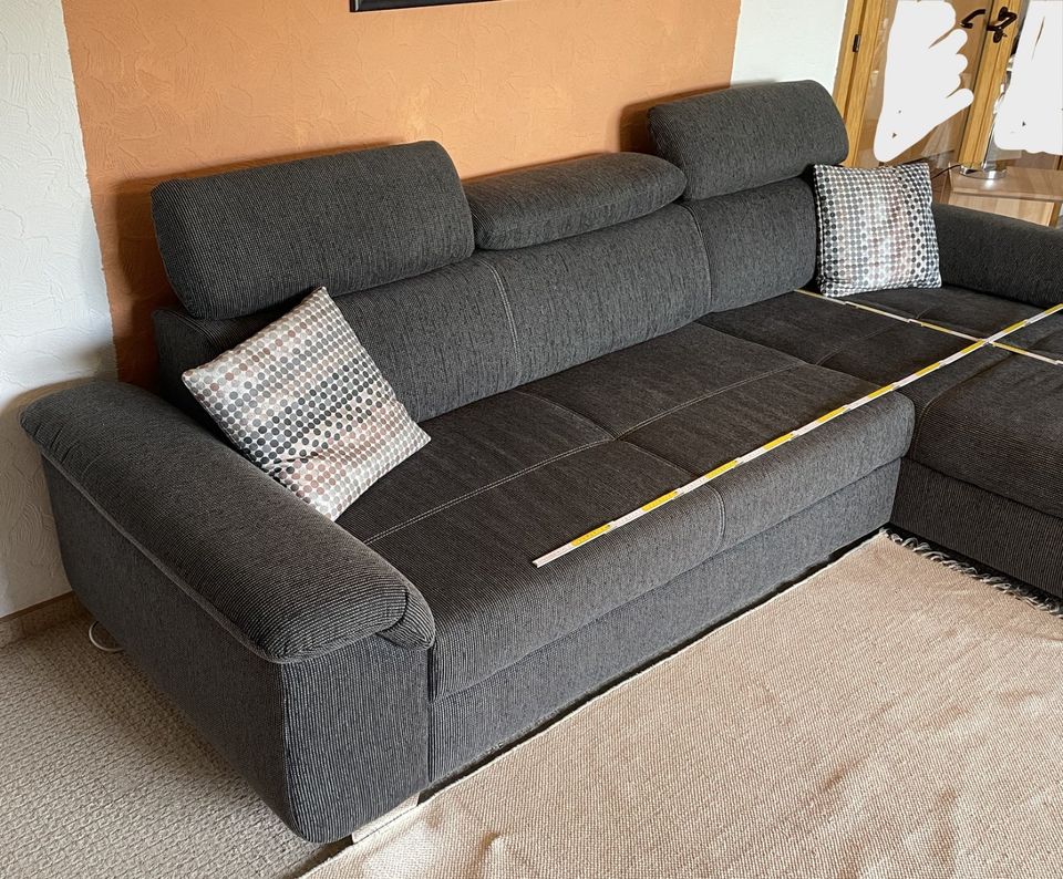 +++ Couch Eckgarnitur LANDSHUT +++ Neuwertig +++ Schön +++ in Fränkisch-Crumbach
