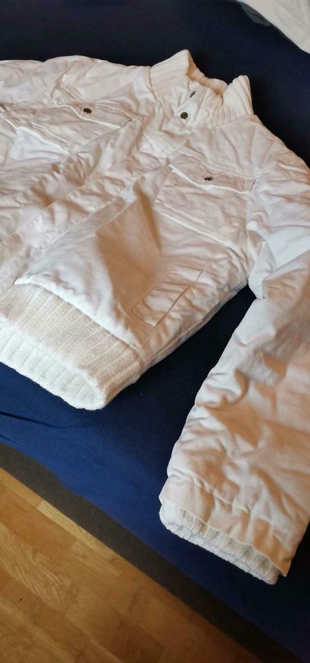 Winterjacke Herren / weiß / XL/ neuwertig in Weinböhla