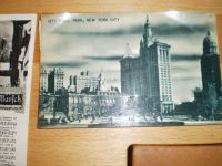 Postkarte City Hall Park New York 1949 zu verkaufen Thüringen - Bad Salzungen Vorschau