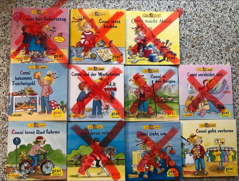 Je 0,50 Pixi Buch Conni bekommt Taschengeld lernt Rad fahren in Ludwigsfelde