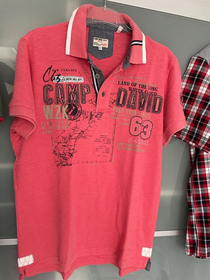 Hemd und Polo Shirt Pullover von Camp David in L in Dinslaken