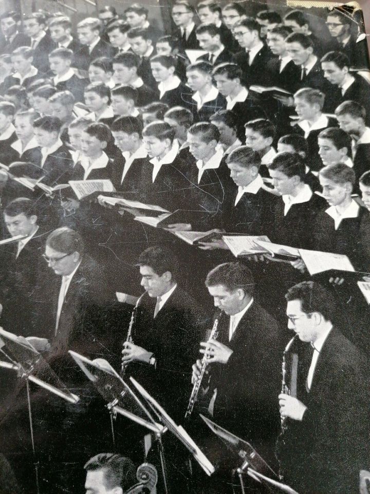 Rudolf Mauersberger Begegnungen Kreuzchor Dresden DDR 1971 in Leipzig