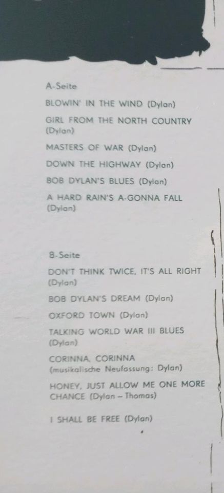 Bob Dylan - Bob Dylan Amiga Phonoclub LP Vinyl  (2015) in Löbau