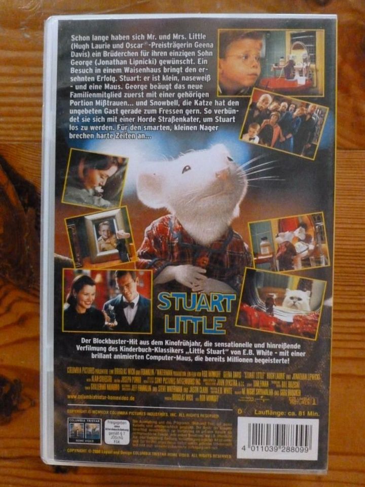 Stuart Little Die Familie Little hat sich vergrößert VHS in Kappel-Grafenhausen