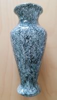 Vase grau-blau-weiß, Glas mit gepunktetem Muster, H=18cm, Vintage Rheinland-Pfalz - Mainz Vorschau