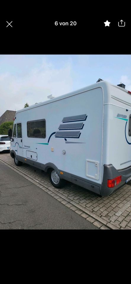 Hymer B544 TÜV und Gasprüfung neu in Flensburg