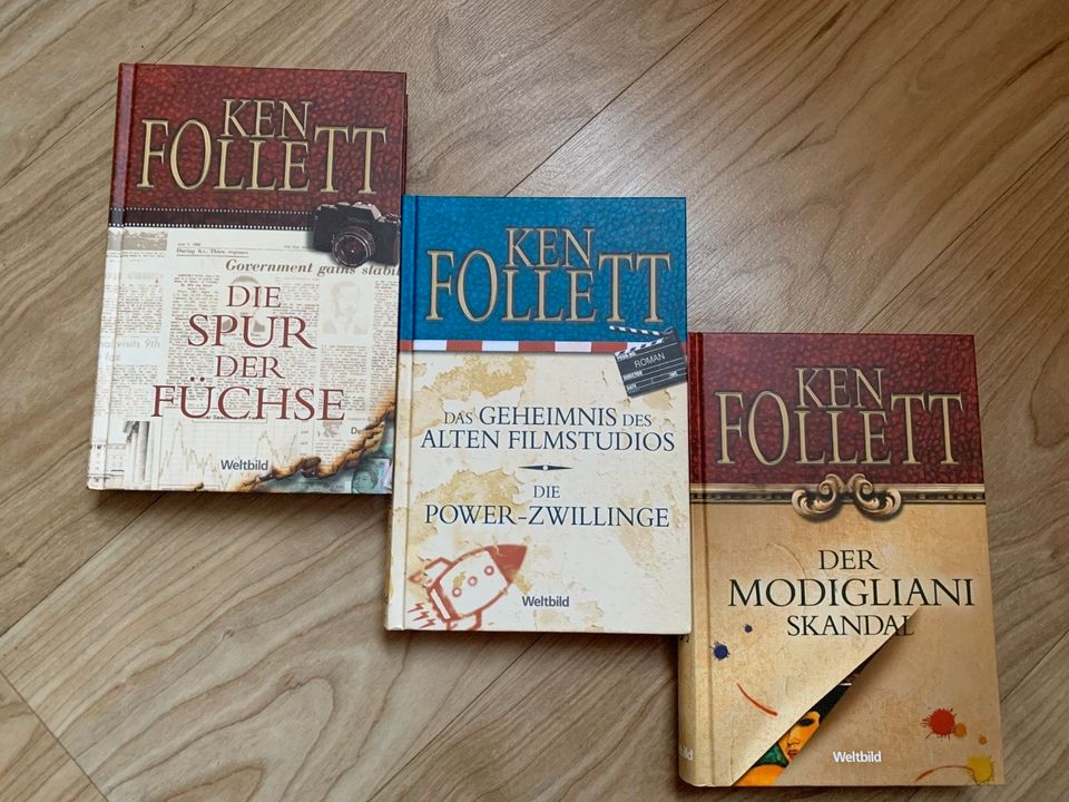 Bücherpaket 4 - Ken Follett - 3 verschiedene Bände - Anschauen in Dortmund