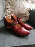 Think! Pumps Halbschuhe rot weinrot Gr. 40 Neu Häfen - Bremerhaven Vorschau