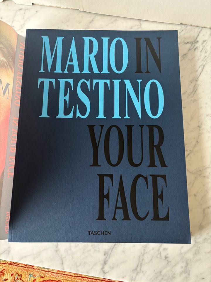 Mario Testino in your Face Foto Buch Book in Hamburg