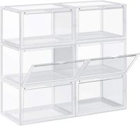 Schuhbox, 6er-Set, stapelbare Schuh-Organizer LSP06cwx2 Essen - Altenessen Vorschau