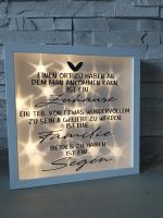 Deko led Rahmen Zuhause Familie geschenk Weihnachten Hessen - Dietzhölztal Vorschau