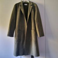 Tom Tailor curvy - Trenchcoat in Wildlederoptik - khaki gr.48 Niedersachsen - Gnarrenburg Vorschau