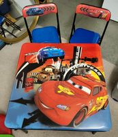 Kindertisch und zwei Stühle von Disney Cars, alles klappbar Nordrhein-Westfalen - Issum Vorschau