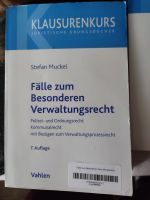 Muckel Fälle zum Besonderne Verwaltungsrecht 7. und 8.  Auflage Niedersachsen - Garbsen Vorschau