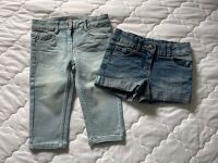 ♡ Jeansshorts und Capri Jeans Gr. 128 ♡ Niedersachsen - Harsefeld Vorschau