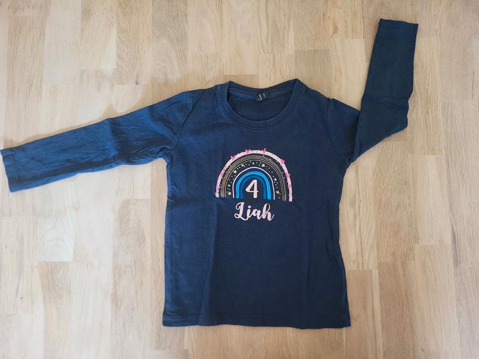 Geburtstagsshirt für eine Liah Gr. 98/104 in Leichlingen